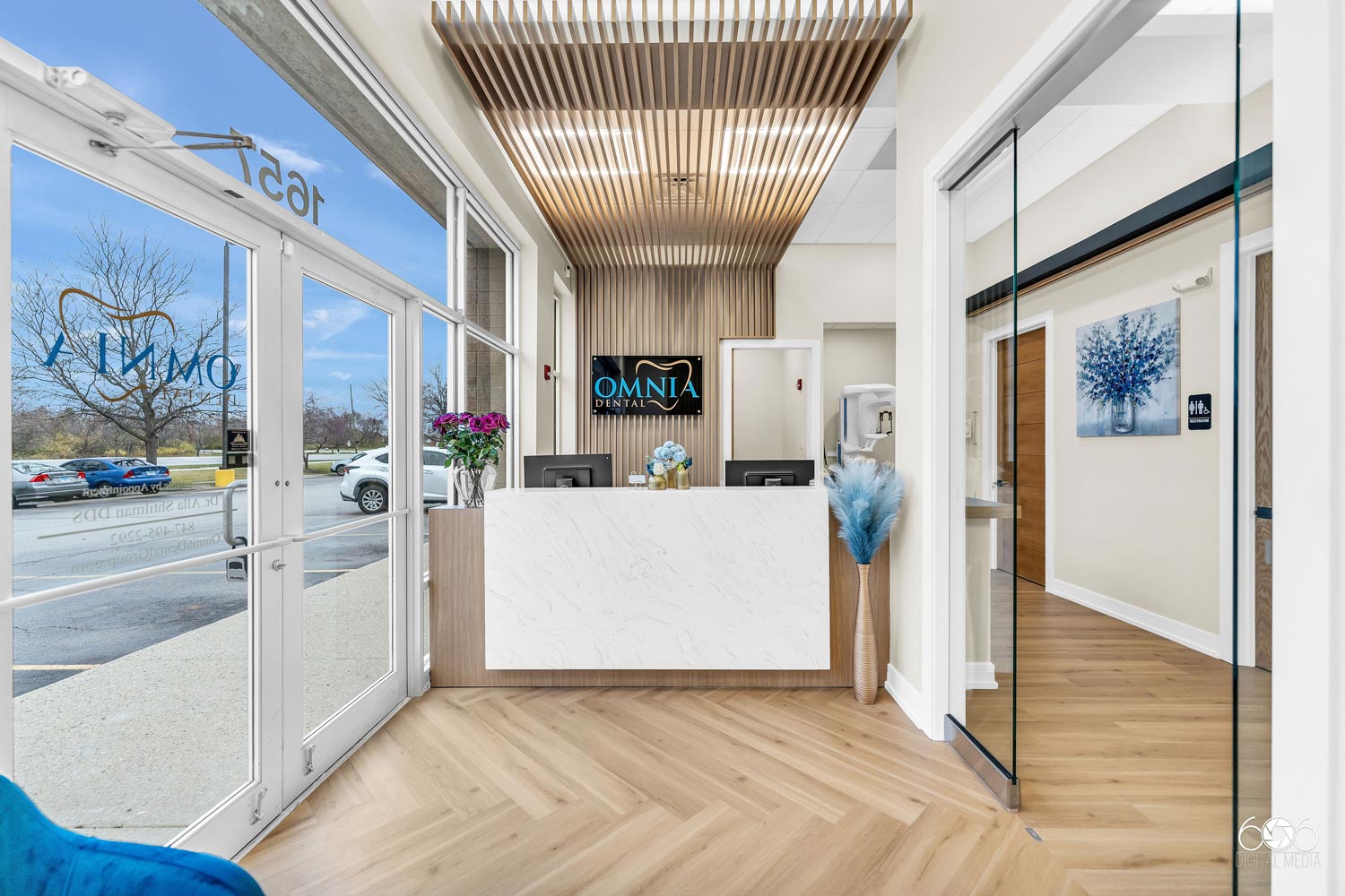 Front Lobby - Omnia Dental in Buffalo Grove, IL